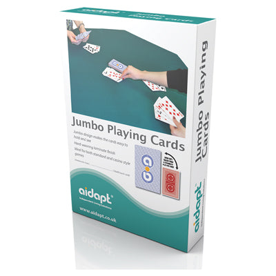 Aidapt Jumbo Playing Cards VM704