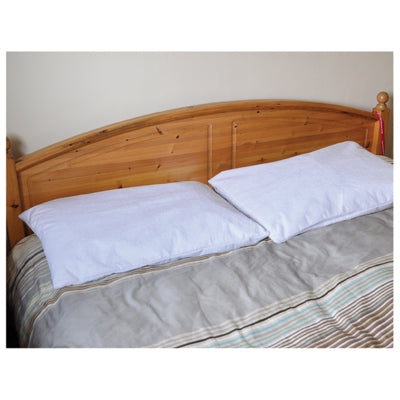 Aidapt Waterproof Towelling Fitted Pillowcase Pair Washable VM850P