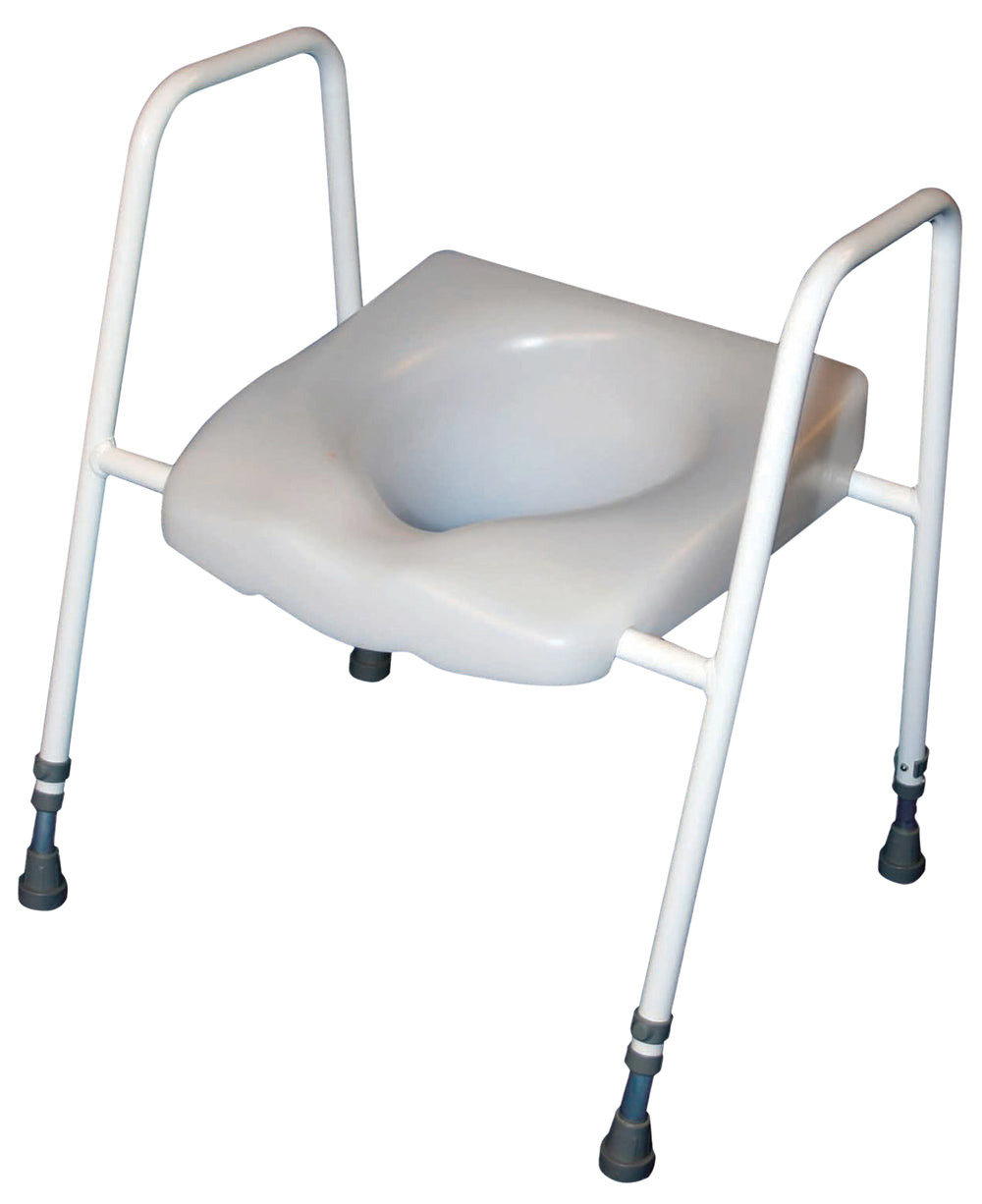 Aidapt Solo President Adjustable Raised Toilet Seat Frame VR219