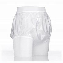 Vida Waterproof Washable Plastic Vinyl Incontinence PVC Pants Henleys Similar PR52179