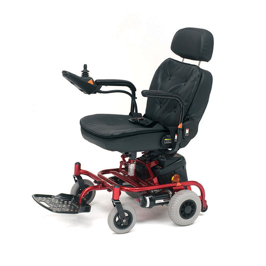 Fauteuil roulant électrique Roma Vienna Power Chair rouge 6,4 km/h