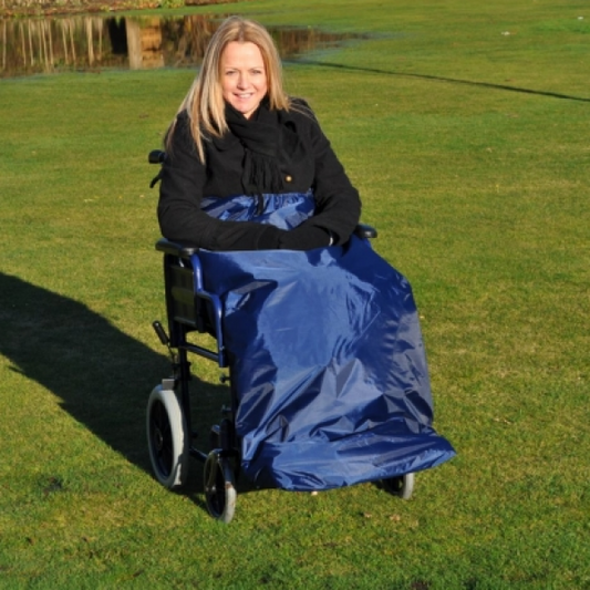 Tablier de fauteuil roulant Splash Able2, non doublé, imperméable, protège-jambes PR34020