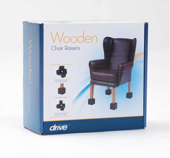 Drive DeVilbiss Wooden Chair Raisers - HCA001