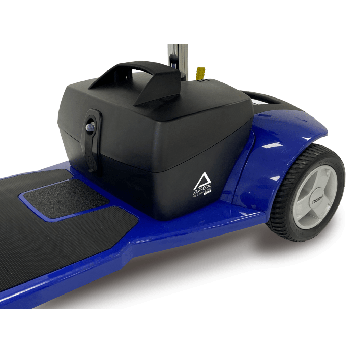 Pride Aluma Lite Plus Car Boot Mobility Scooter Blue Lithium 12 or 30amp batteries