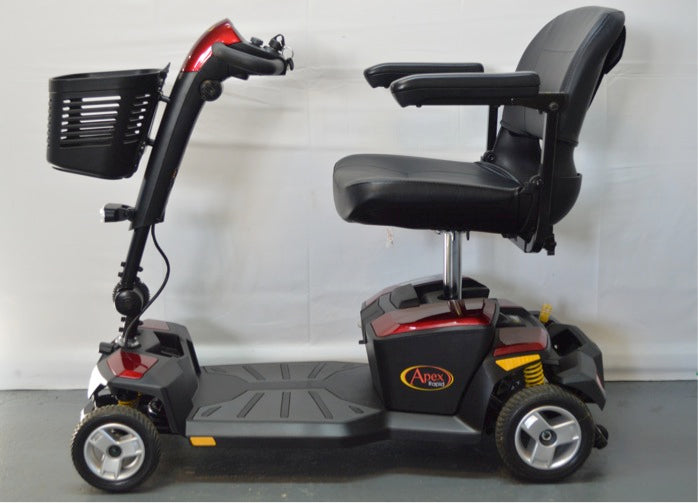 Pride Apex Rapid 12ah or 17ah Mobility Scooter Boot Go Go Folds Lightweight 4mph Pavement