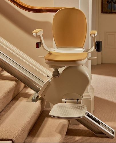 A Reconditioned Second Hand Used Straight Stairlift From £750