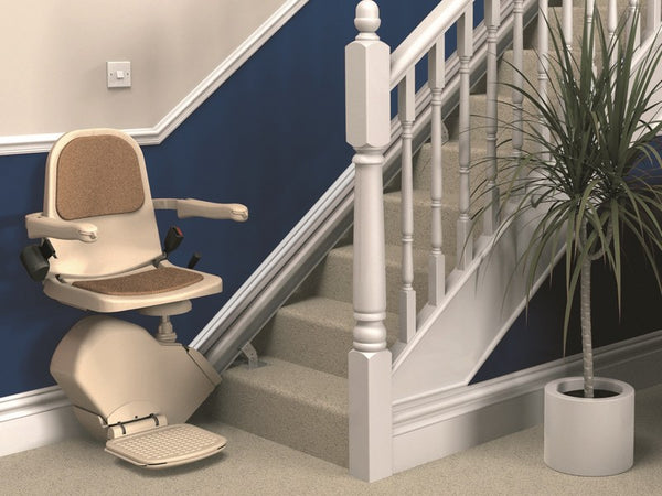 A Reconditioned Second Hand Used Straight Stairlift From £750