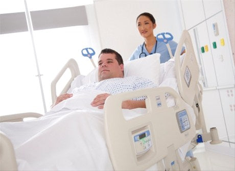 Hillrom Compella Bariatric Electric Bed with Power Drive  - COMP-CLRT-PD