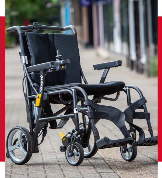 Fauteuil roulant électrique à batterie Magnesium Super Lightweight R Healthcare Dashi MG Powerchair MSPWR0015