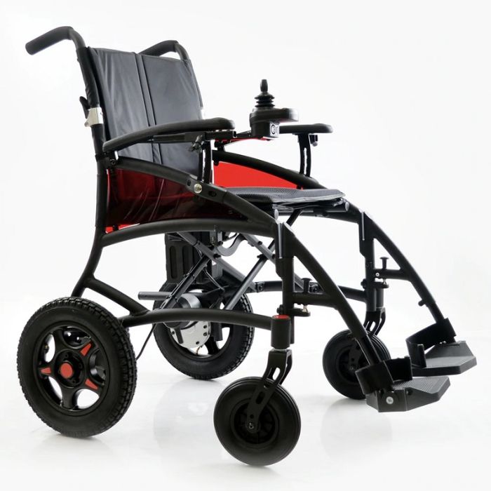 Fauteuil roulant électrique compact et léger avec batterie R Healthcare Dashi Eco Powerchair MSPWR00