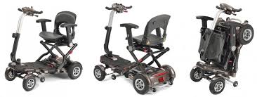 TGA Minimo Fold up Scooter Lightweight Lithium Battery Boot Folding Twin Wheel