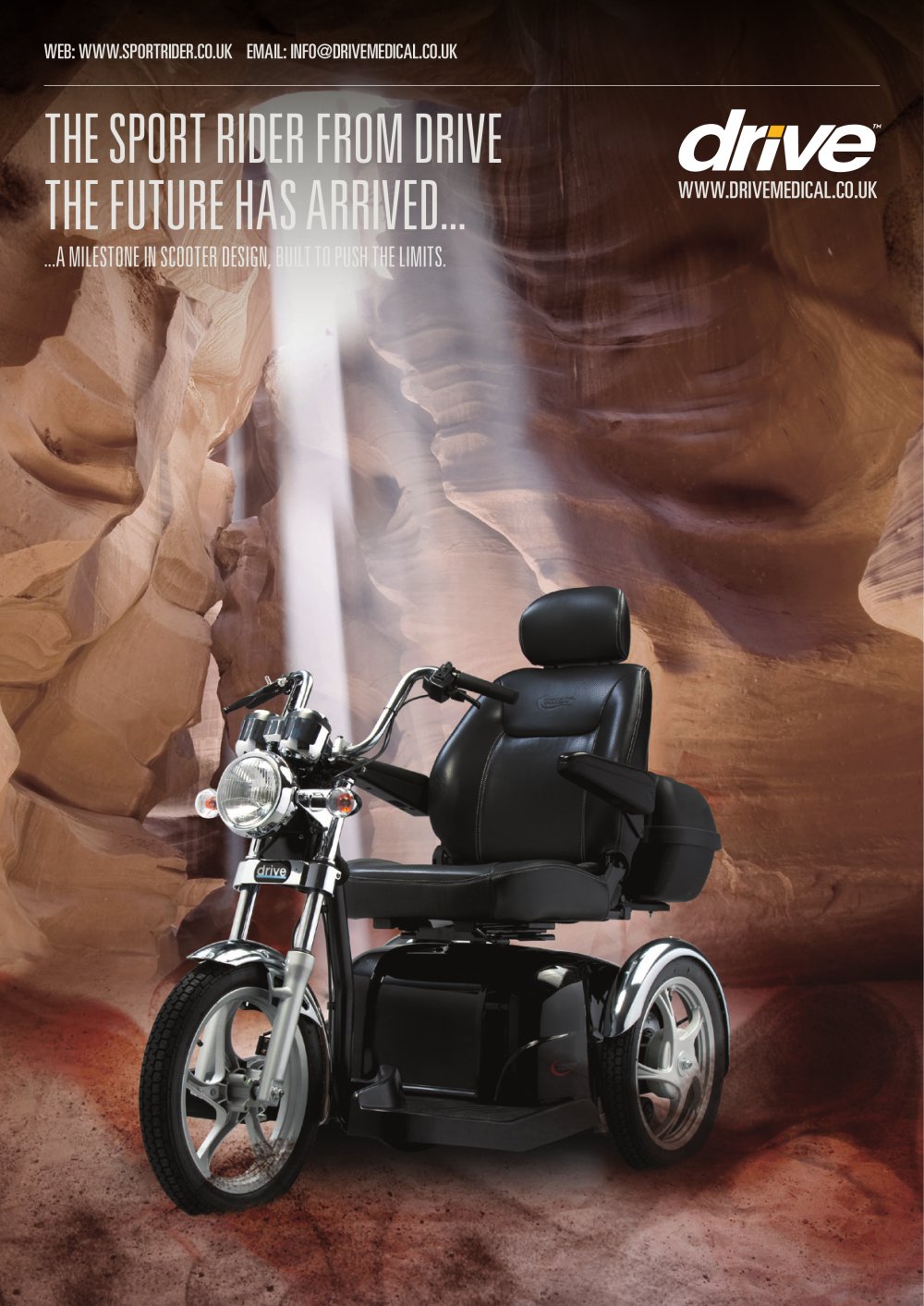 Drive Medical Sport Rider 8MPH Mobility Scooter