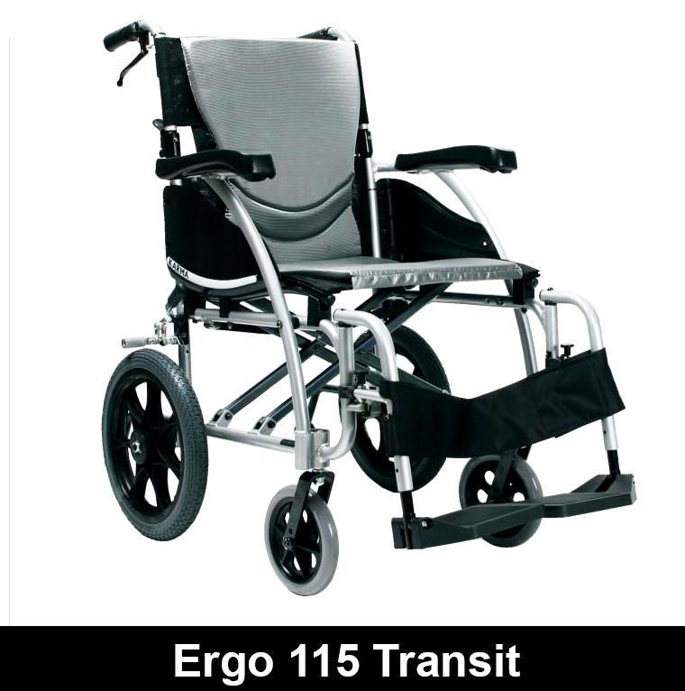 Karma Ergo 115 Transit Wheelchair KM-1510.3Q14WB