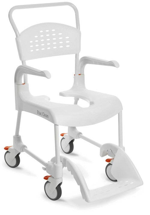 Etac Clean Shower Commode Toilet Transfer Glideabout Chair 80229269