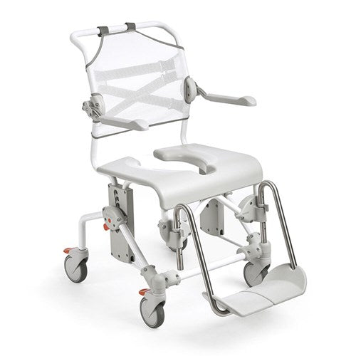 Etac Swift Mobile Glideabout Transfer Mobil-2 Shower Toilet Commode Chair 80229401