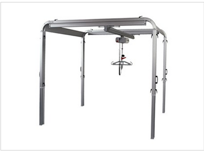 Hillrom Liko Freespan 4 Leg Traverse Gantry Lift Hoist System Permanent Long Term Full Room H System X Y Gantry