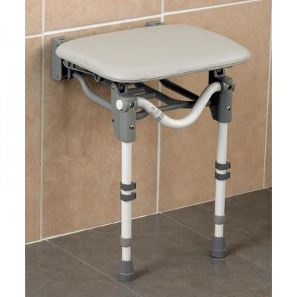 Homecraft Tooting Wall Mounted Padded Bathroom Shower Seat 081305390