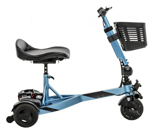 Pride I Ride Mobility Scooter Available in Black or Pink Lithium Bike Travel Boot Easy Fold