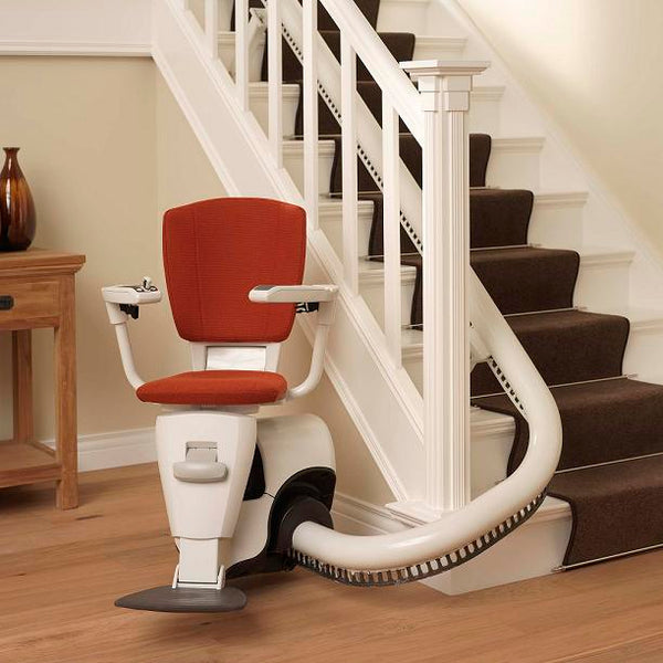 Acess BDD Flow 2 A Curved Stairlift Spiral Narrow Staircase