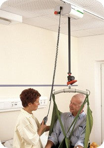 Hillrom Liko Likorall 242 ES Overhead Ceiling Hoist Pod Carriage Rail System
