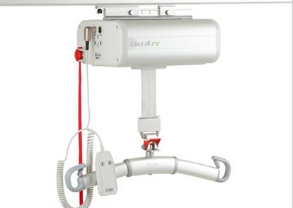 Hillrom Liko Likorall 250 S IRC Overhead Ceiling Hoist Lifting Pod System