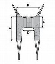 Invacare Universal Low Sling - 601240