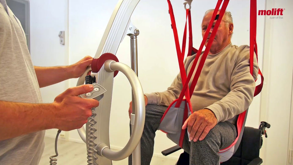 Etac Molift Smart 150 Complete Mobile Patient Lift Hoist Mobile Compact Transport Travel LightweightN10200