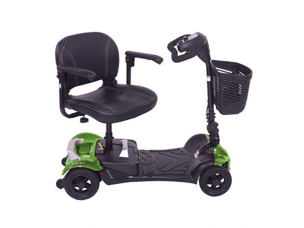 Electric Mobility Vippi Mobility Scooter Folding Small Boot 4 Wheel