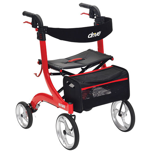 Drive Devibiss Nitro Rollator Walker Indoor Outdoor 724200400 724200200