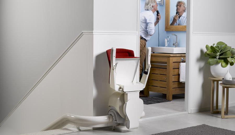 Otolift One 1 Air Curved Stairlift Reconditioned or New