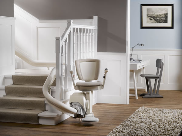 Otolift One 1 Air Curved Stairlift Reconditioned or New