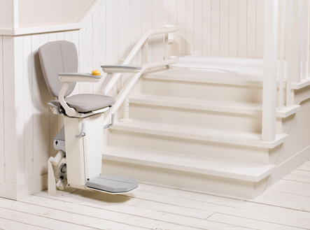 Otolift 2 TWO Curved Stairlift, Standard and Heavy Duty