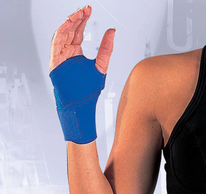 LP Wrist Wrap Blue Support Hand Universal Size Stretch Velcro Neoprene 726