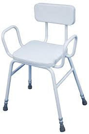 Aidapt Malling Perching Stool with Padded Back (VG837 )