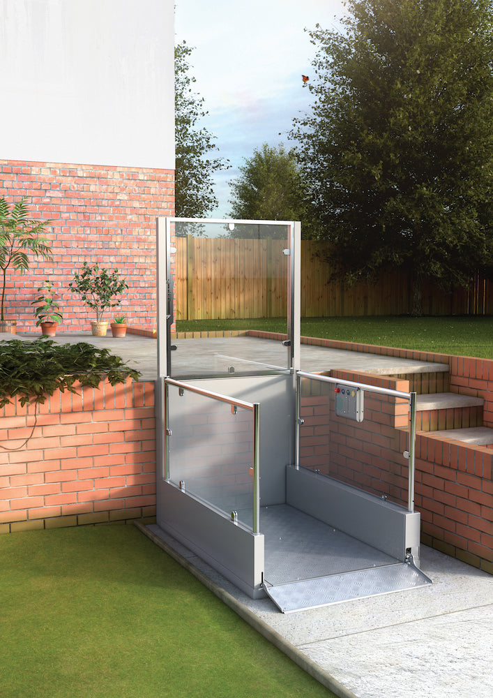 Pollock Steplift Classic or Open Platform Lift Supplied and Installed 1 Metre 2 Metre 3 Metre