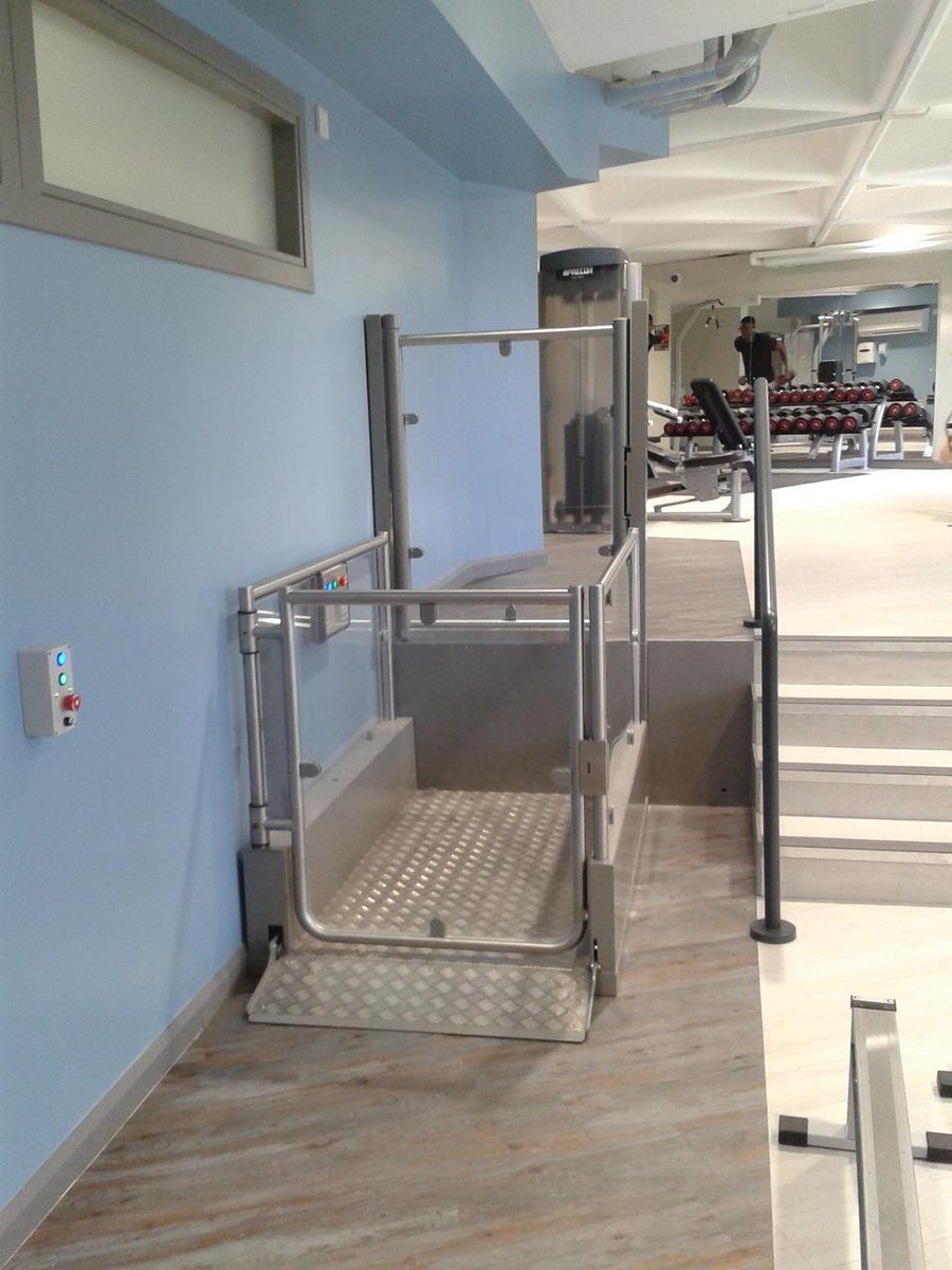 Pollock Steplift Classic or Open Platform Lift Supplied and Installed 1 Metre 2 Metre 3 Metre