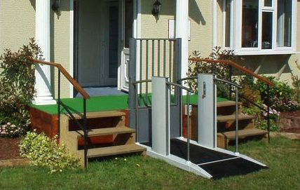 Pollock Steplift Classic or Open Platform Lift Supplied and Installed 1 Metre 2 Metre 3 Metre