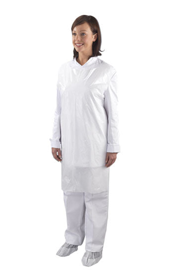 B & M Disposable Plastic Aprons On Roll - 200 Pack