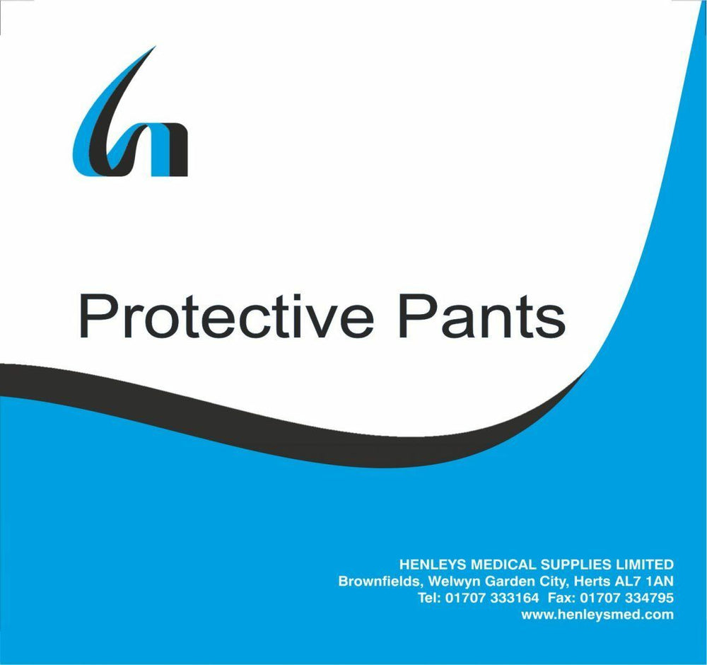 Henleys PVC Waterproof Incontinence Pants Washable Reuse Elasticated
