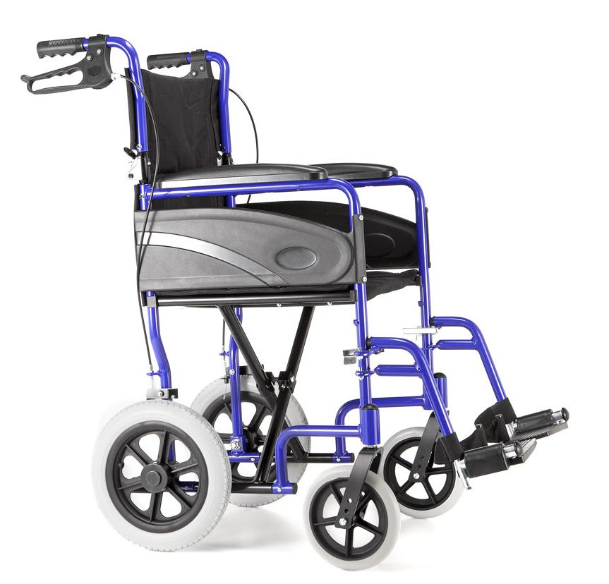Fauteuil roulant de transfert léger pliable en aluminium R Healthcare Dash Express MDG18APB