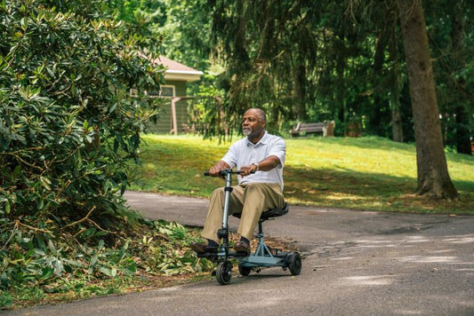 Pride I Ride Mobility Scooter Available in Black or Pink Lithium Bike Travel Boot Easy Fold