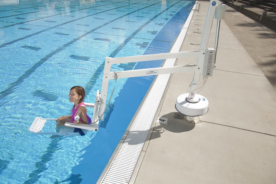 RMT Splash Semi Portable Pool Lift Pool Hoist