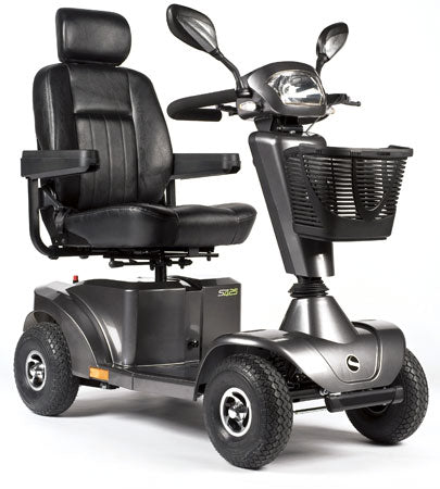 Sunrise Medical S425 Large Mobility Scooter 8mph Top of The Range Green Silver