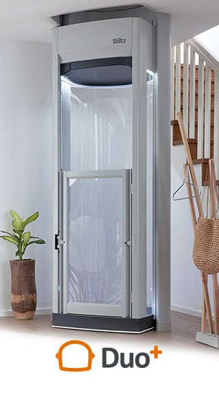 Stiltz Luxury Homelift Through Floor Vertical Lift All Types Duo + and Trio +