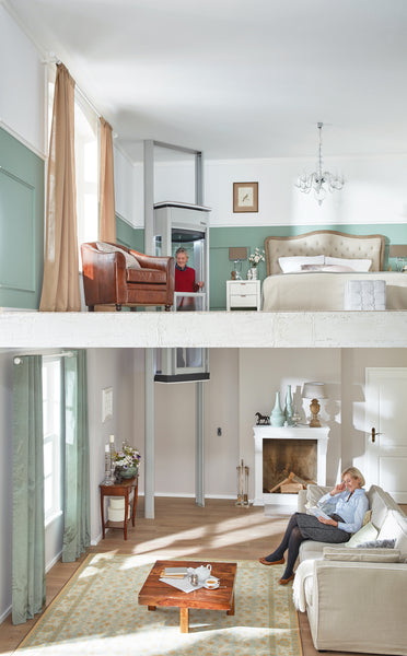 Stiltz Luxury Homelift Through Floor Vertical Lift All Types Duo + and Trio +