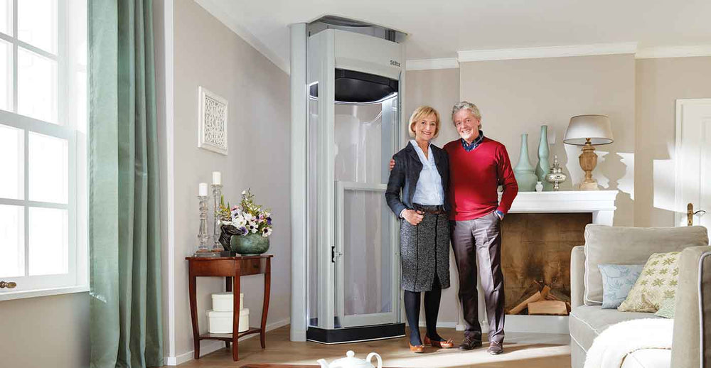 Stiltz Luxury Homelift Through Floor Vertical Lift All Types Duo + and Trio +