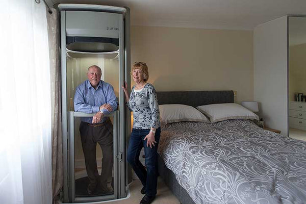 Stiltz Luxury Homelift Through Floor Vertical Lift All Types Duo + and Trio +