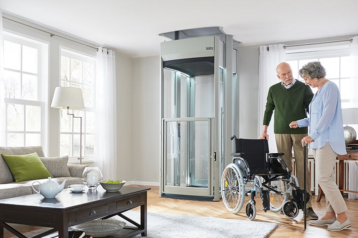 Stiltz Luxury Homelift Through Floor Vertical Lift All Types Duo + and Trio +