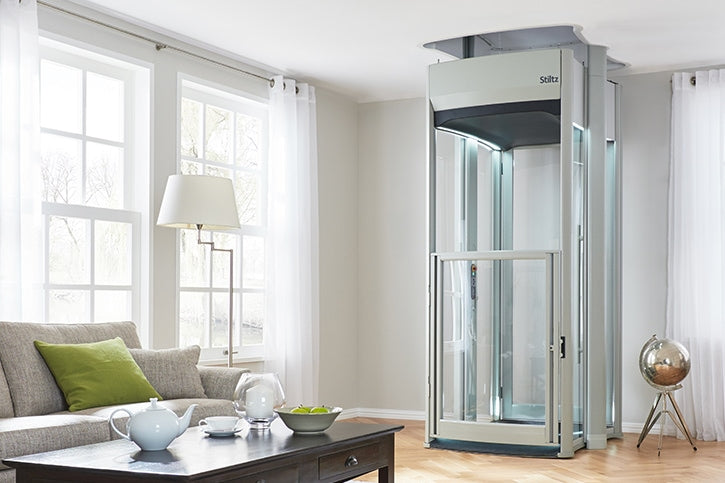 Stiltz Luxury Homelift Through Floor Vertical Lift All Types Duo + and Trio +