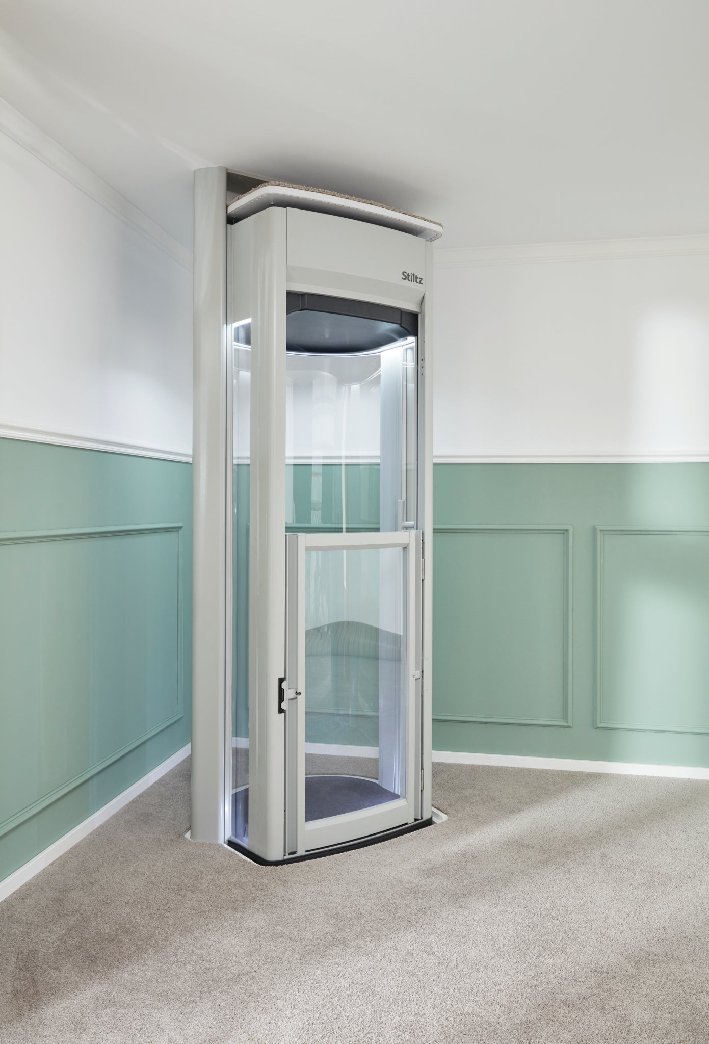 Stiltz Luxury Homelift Through Floor Vertical Lift All Types Duo + and Trio +